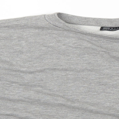 Womens UK Size 8 ASOS Grey Pullover Hoodie