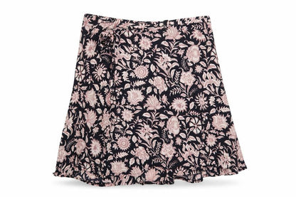 Hatsfrocksetc Womens Multicoloured Geometric Polyester Flare Skirt One Size Tie