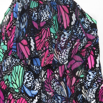 George Womens Multicoloured Geometric Viscose Shift Size 14 Square Neck Tie