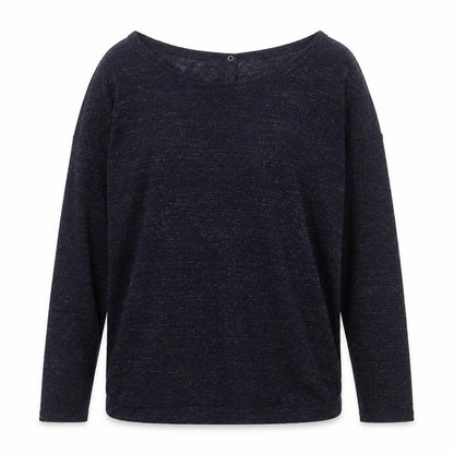 NEXT Womens Blue Polyester Basic T-Shirt Size 6 V-Neck