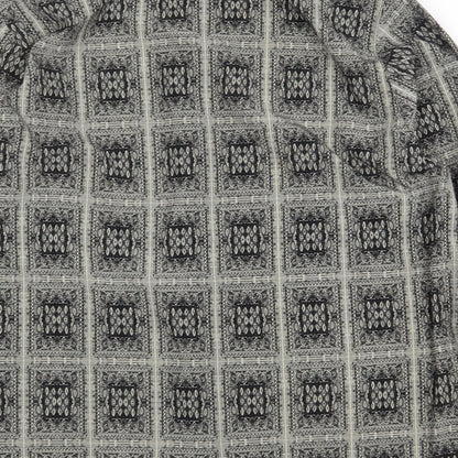 Womens UK Size M Preworn Multicoloured Basic Button-Up