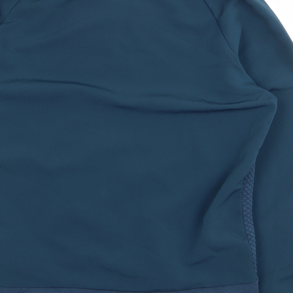 Preworn Womens Green Polyester Pullover Sweatshirt Size S Pullover