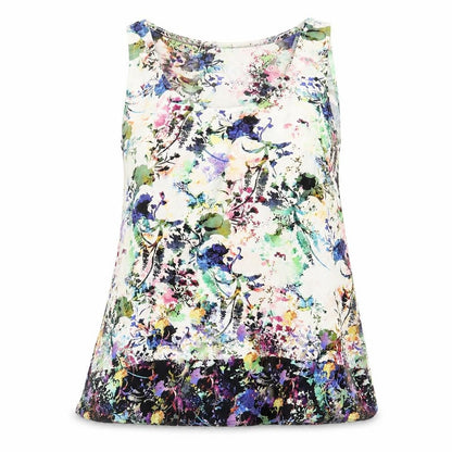 Womens UK Size 12 Warehouse Multicoloured Basic Blouse