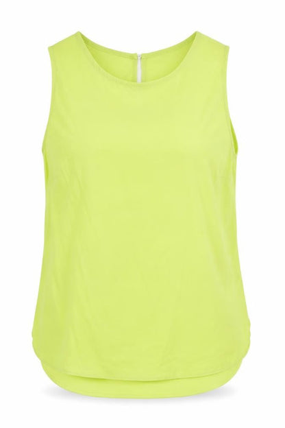 Womens UK Size 8 New Look Green Basic Tank