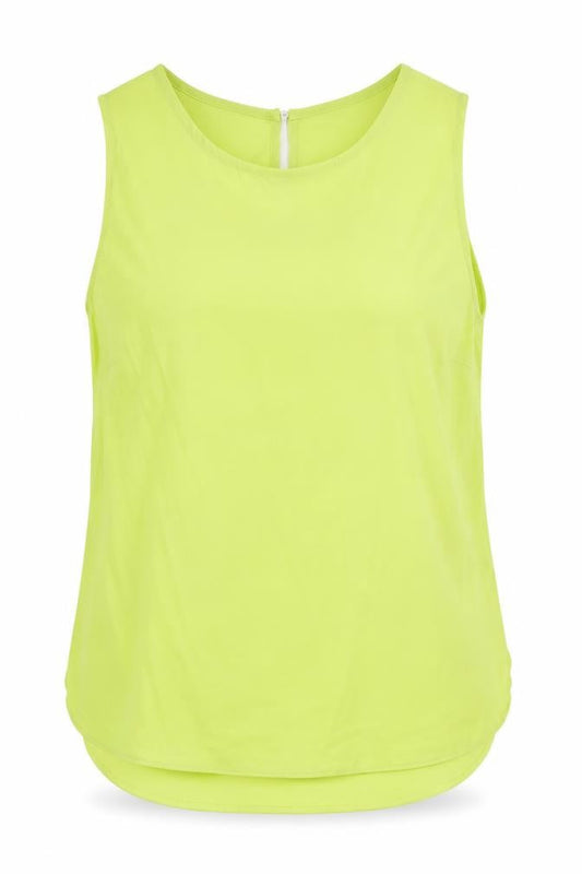 Womens UK Size 8 New Look Green Basic Tank