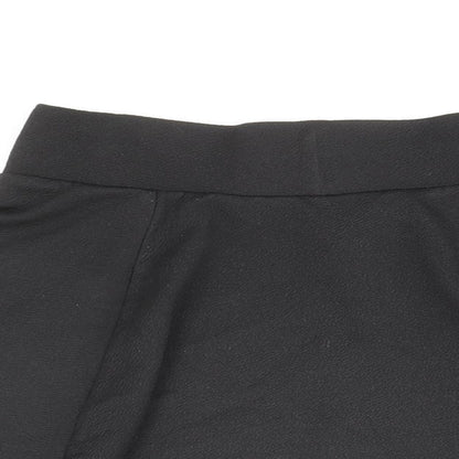 915 Generation Girls Black Polyester Flare Skirt Size 9 Years Regular