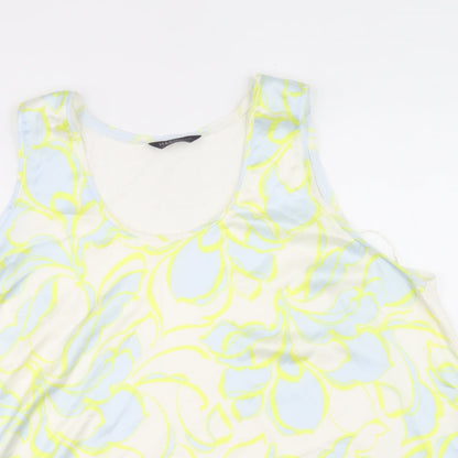 Womens UK Size 22 Marks and Spencer Multicoloured Basic Tank