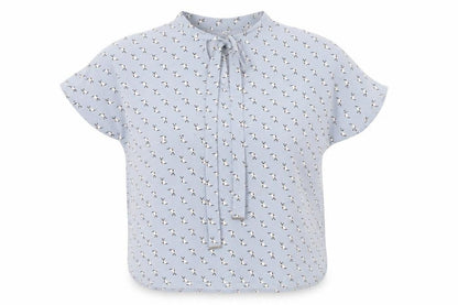 Womens UK Size 8 Primark Blue Basic Blouse