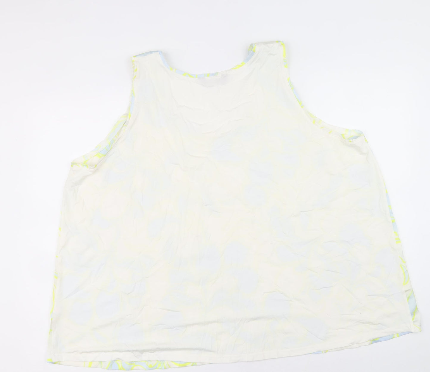 Womens UK Size 24 Marks and Spencer Multicoloured Basic Tank