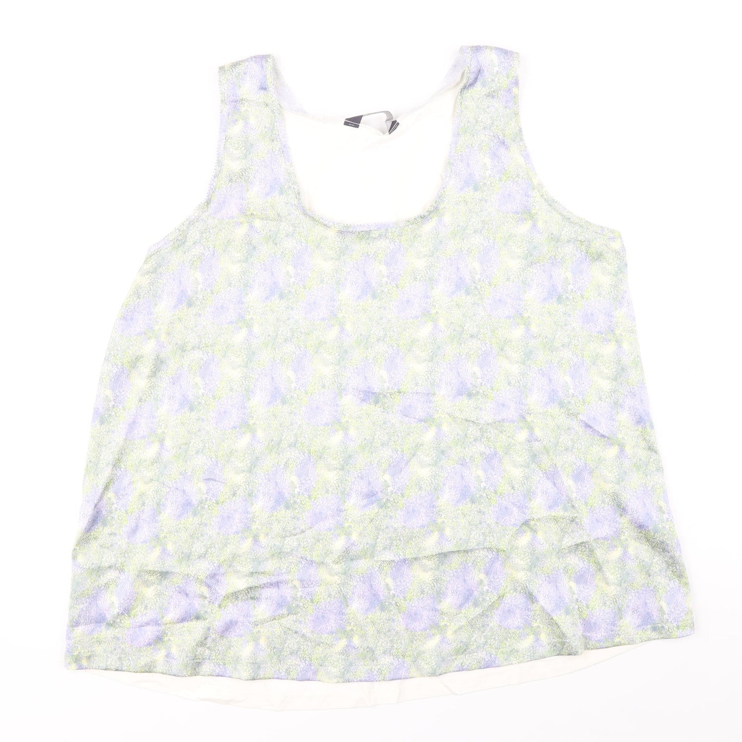 Womens UK Size 12 Marks and Spencer Multicoloured Basic Tank