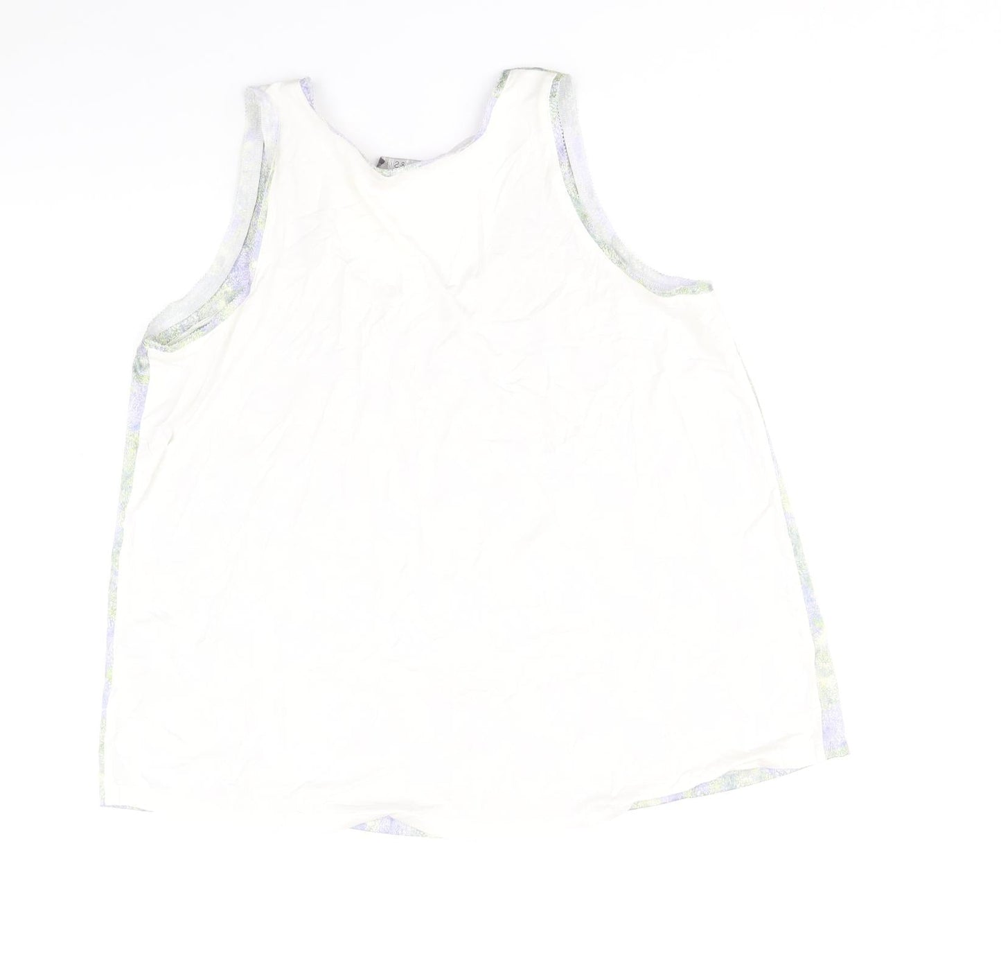 Womens UK Size 12 Marks and Spencer Multicoloured Basic Tank