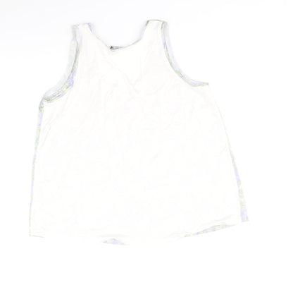 Womens UK Size 12 Marks and Spencer Multicoloured Basic Tank