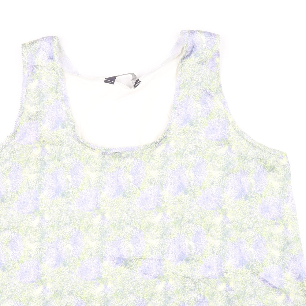 Womens UK Size 12 Marks and Spencer Multicoloured Basic Tank