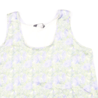 Womens UK Size 12 Marks and Spencer Multicoloured Basic Tank
