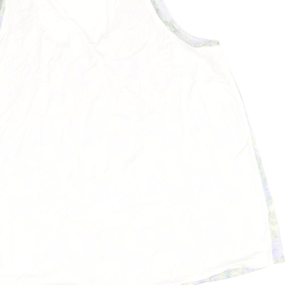 Womens UK Size 12 Marks and Spencer Multicoloured Basic Tank