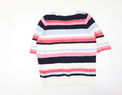 Womens UK Size 20 Marks and Spencer Multicoloured Pullover Jumper