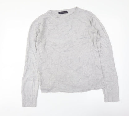 Womens UK Size 8 Marks and Spencer Grey Pullover Jumper