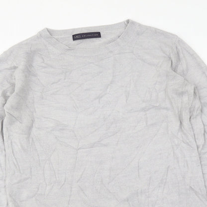 Womens UK Size 8 Marks and Spencer Grey Pullover Jumper