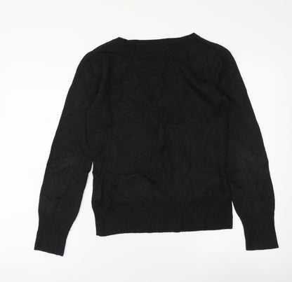 Womens UK Size 10 Dorothy Perkins Black Pullover Jumper