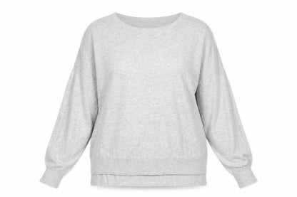 Womens UK Size M Oasis Grey Pullover Jumper
