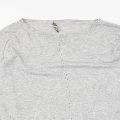 Womens UK Size M Oasis Grey Pullover Jumper