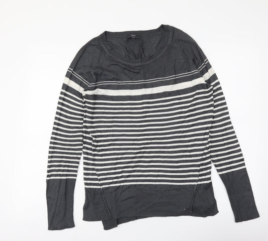 Womens UK Size 10 NEXT Grey Pullover Jumper