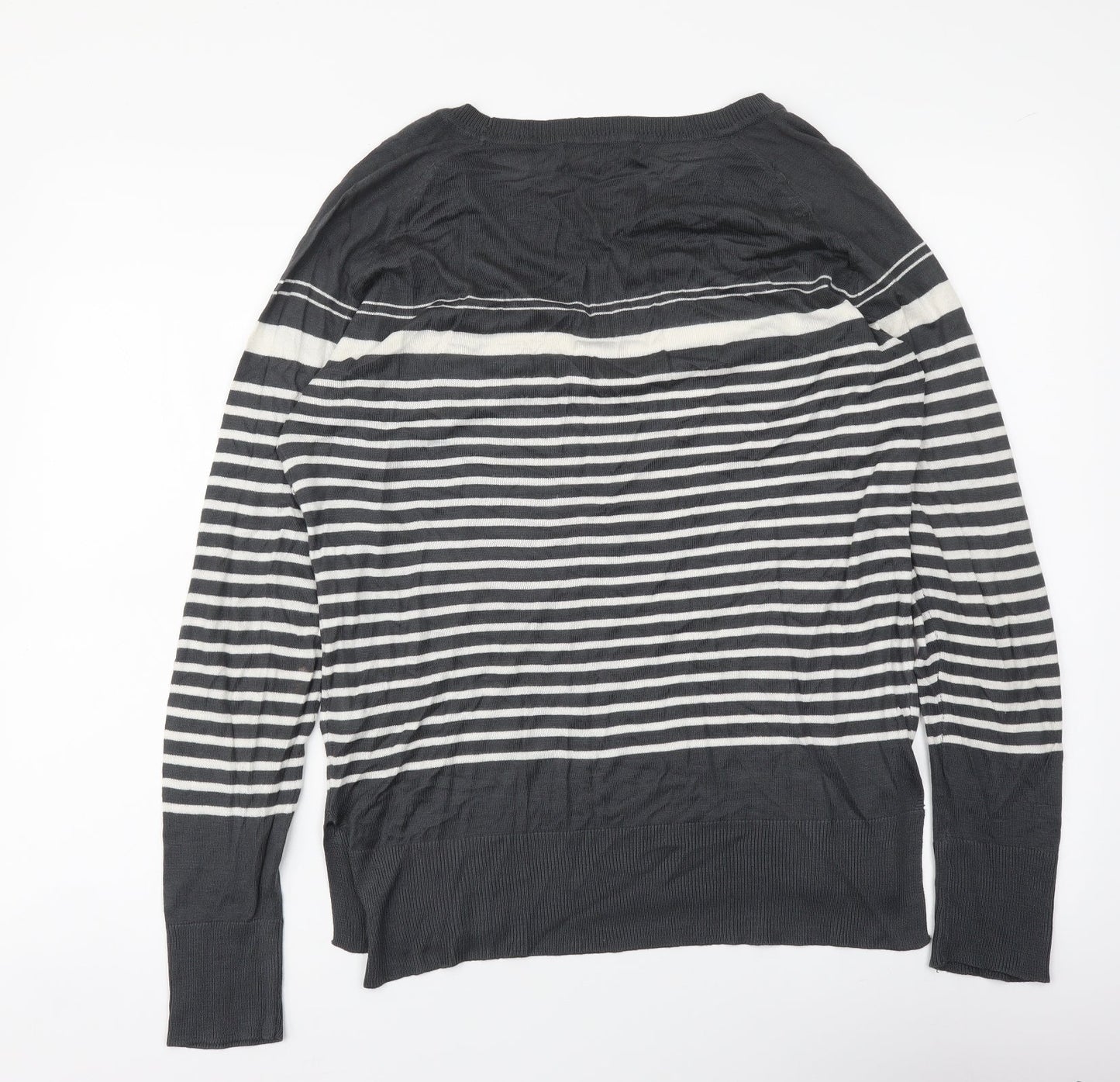 Womens UK Size 10 NEXT Grey Pullover Jumper