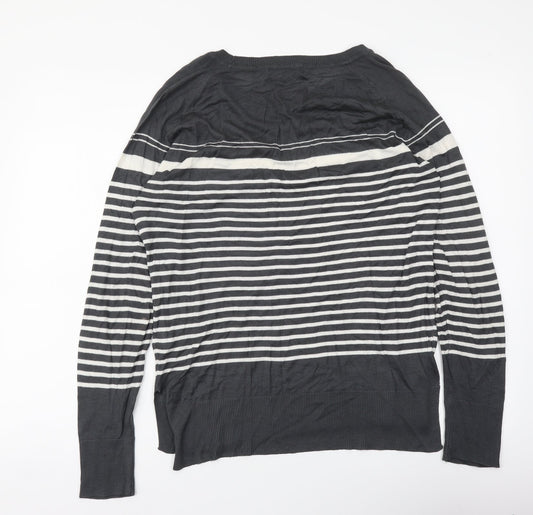 Womens UK Size 10 NEXT Grey Pullover Jumper