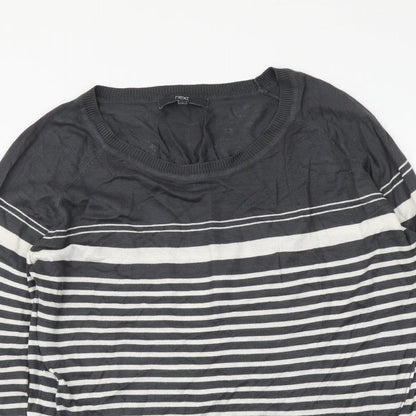 Womens UK Size 10 NEXT Grey Pullover Jumper