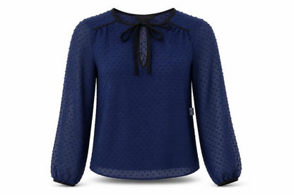 Womens UK Size 6 Atmosphere Blue Basic Blouse