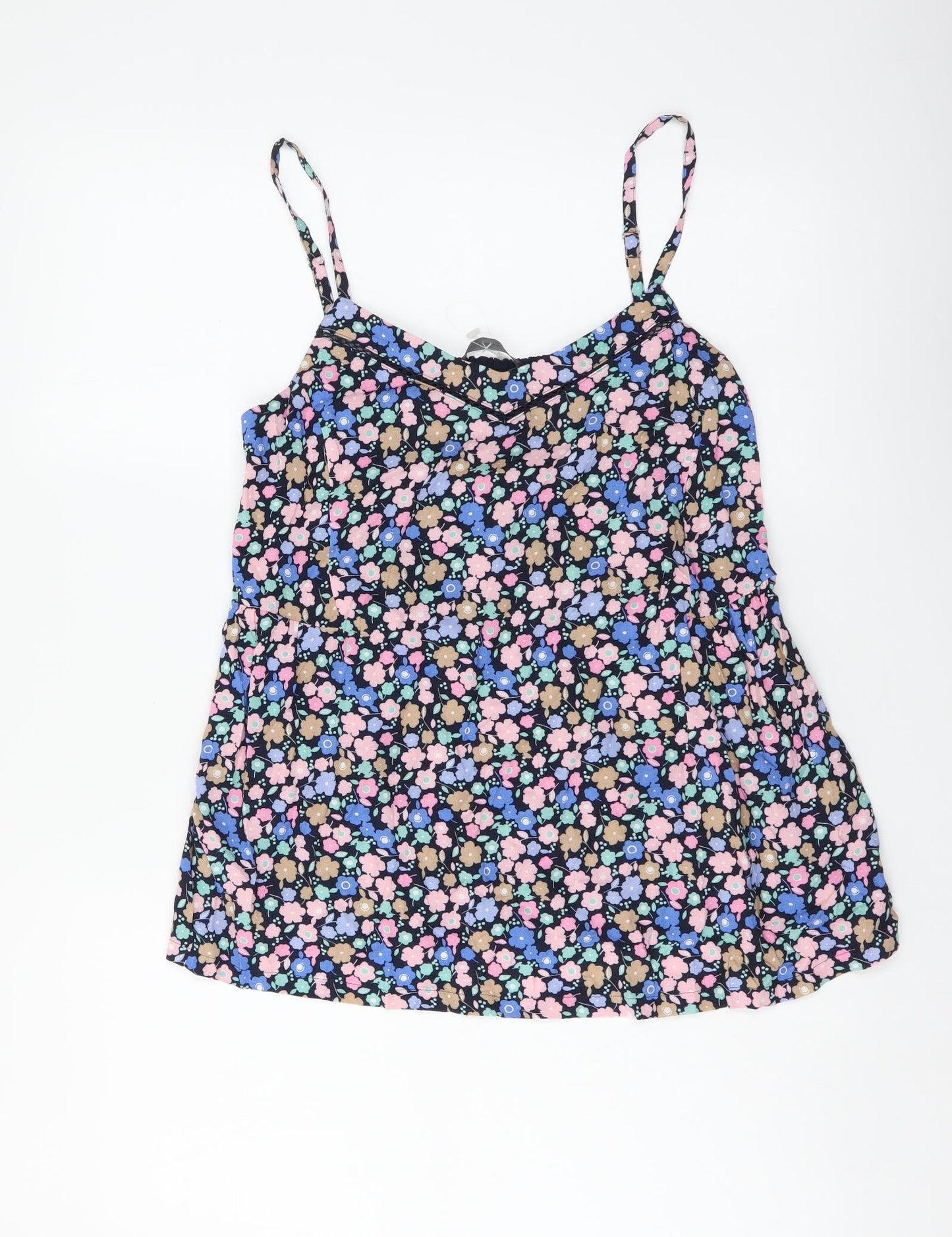 Womens UK Size 8 Marks and Spencer Multicoloured Camisole Tank
