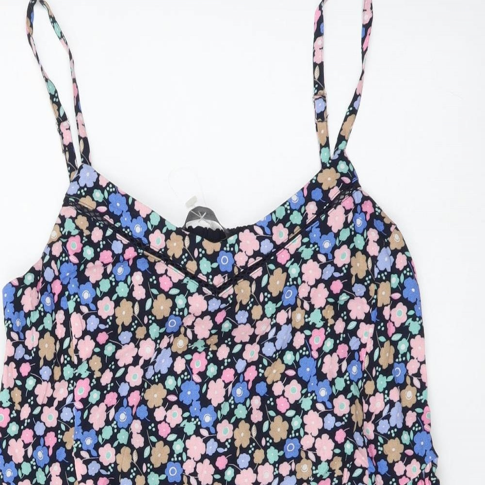 Womens UK Size 8 Marks and Spencer Multicoloured Camisole Tank
