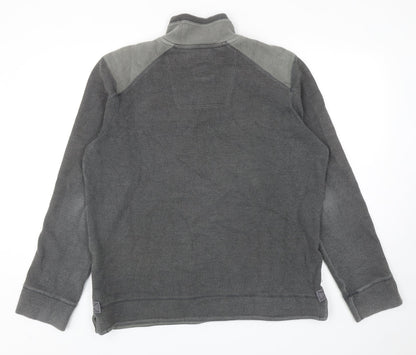 Mens UK Size M Fat Face Grey Pullover Sweatshirt