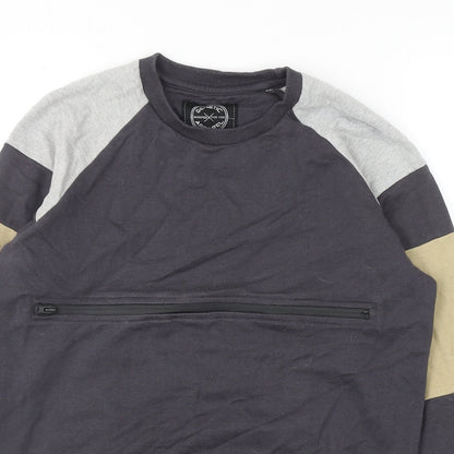 Mens UK Size M Genetic Apparel Multicoloured Pullover Sweatshirt