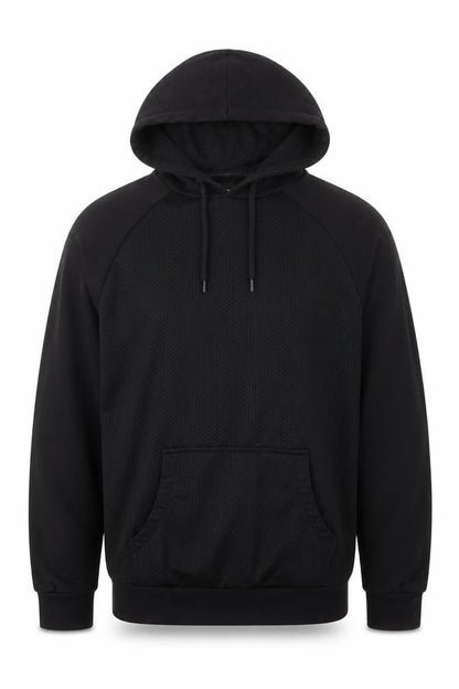Mens UK Size XS ASOS Black Pullover Hoodie