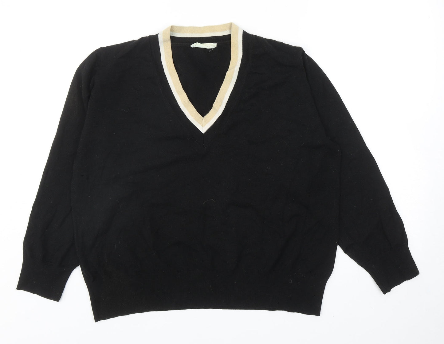 Womens UK Size L MNG Black Pullover Jumper