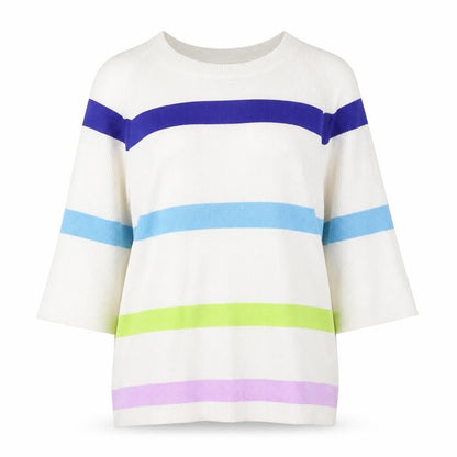 Womens UK Size S Marks and Spencer White Pullover Jumper