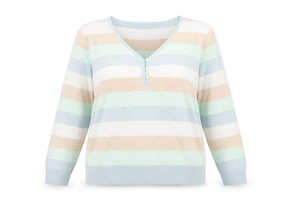 Womens UK Size XL b.young Multicoloured Pullover Jumper