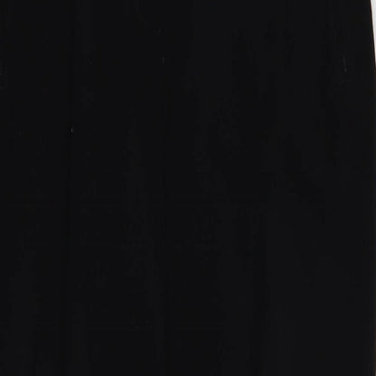 Womens UK Size 12 Marks and Spencer Regular Fit Dress Pants Black Trousers