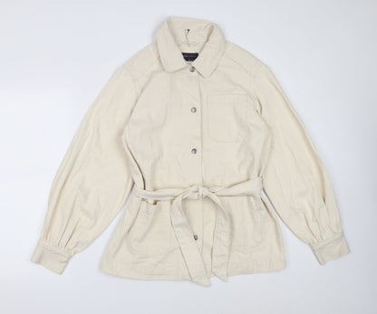 Womens UK Size 10 Marks and Spencer Ivory Jacket