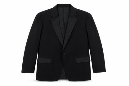 Mens UK Size 42 Preworn Regular Black Suit Jacket