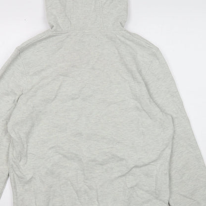 Mens UK Size M JACK & JONES Grey Pullover Hoodie