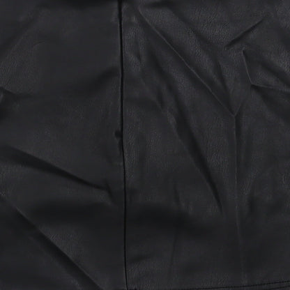 Candy Couture Girls Black Polyester A-Line Skirt Size 11 Years Regular Zip