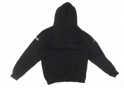 Just Hoods Boys Black Cotton Pullover Hoodie Size S Pullover - Junior Golf