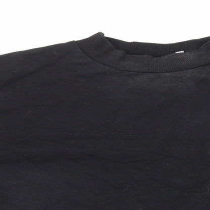 Womens UK Size 12 ASOS Black Pullover Sweatshirt