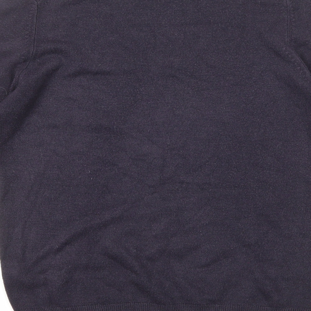 Womens UK Size 10 Marks and Spencer Blue Pullover Jumper
