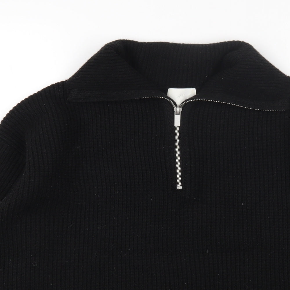 Womens UK Size S H&M Black Pullover Jumper