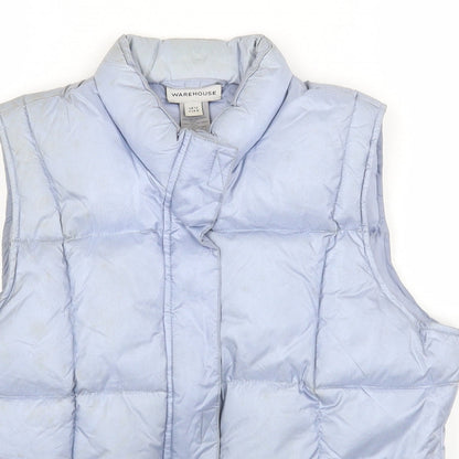 Womens UK Size 12 Warehouse Blue Gilet