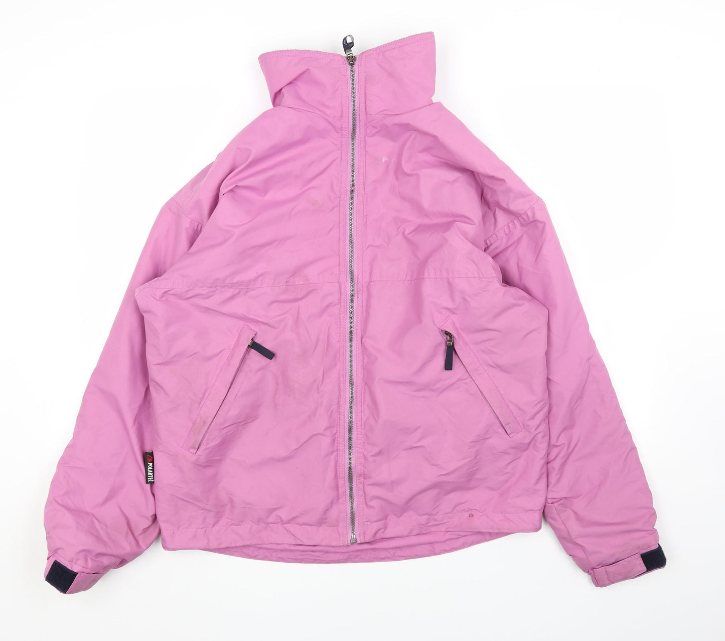 Womens UK Size S Polartec Pink Rain Coat