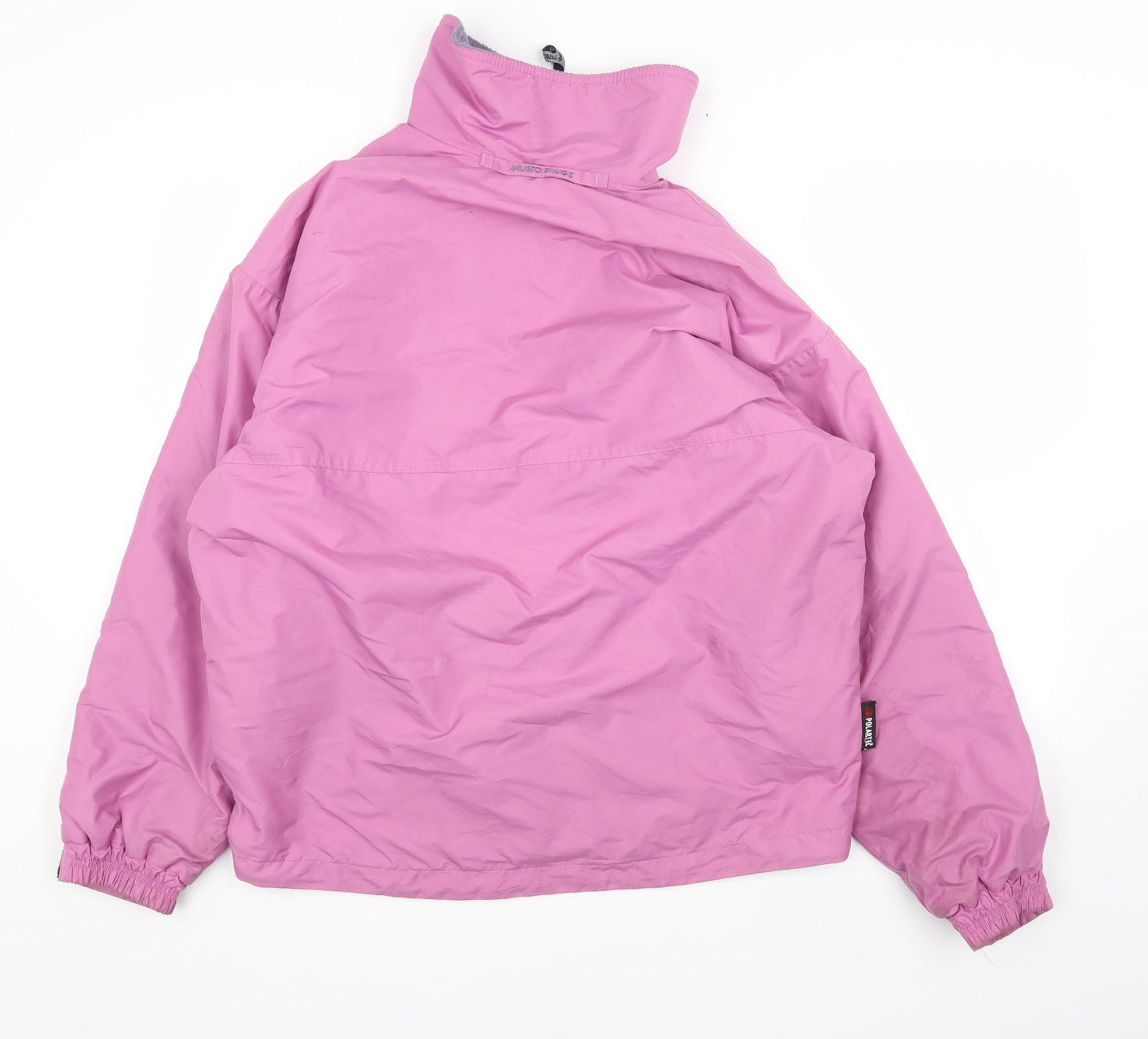 Womens UK Size S Polartec Pink Rain Coat